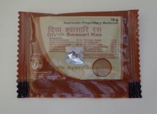 Divya Pharmacy, DIVYA SWASARI RAS, 10 g, Useful in Cough, Cold, Respiratory Infections
